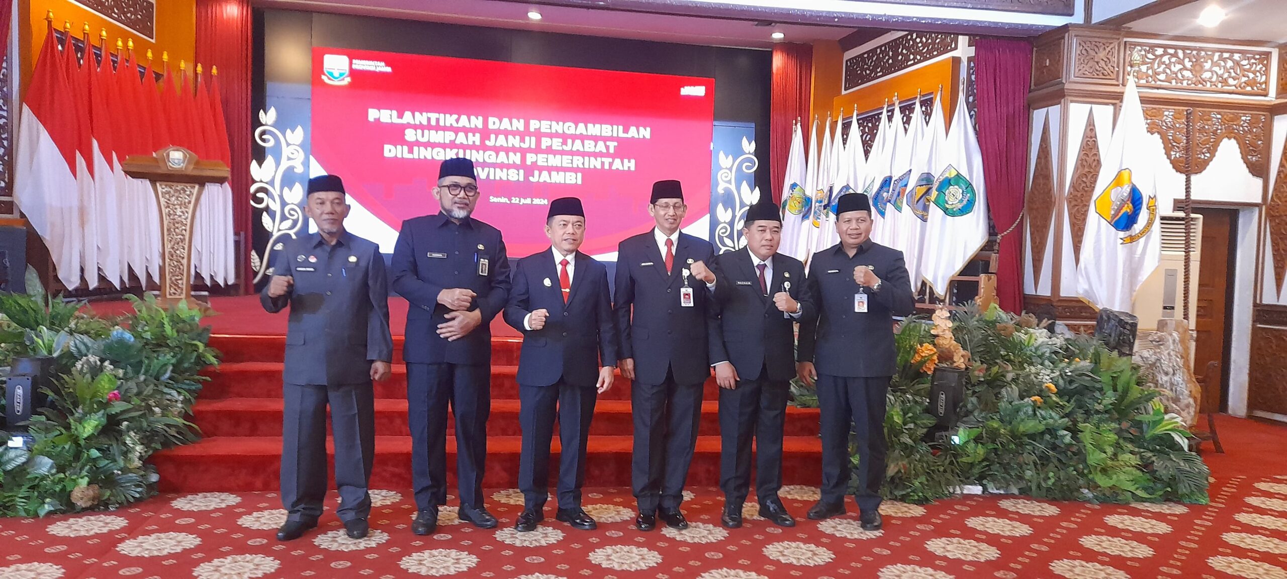 Resmi Muzakir , S.Pd, M.Si di Lantik Gebernur Al Haris sebagai Kepala Dinas PUPR Provinsi Jambi