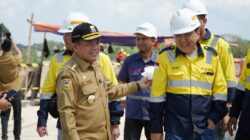 Gubernur Al Haris Tinjau Progres Jalan Khusus Batubara Di Kabupaten Batang Hari